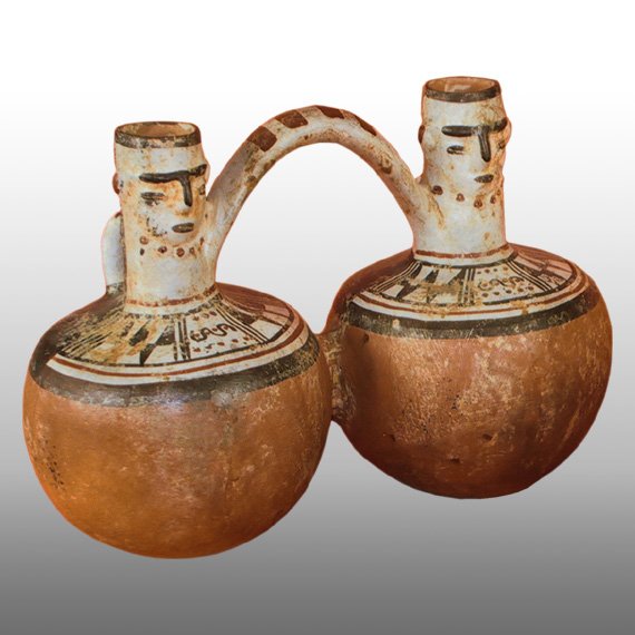 Cultura Muisca MUCURA DOBLE / DOUBLE WATER JAR