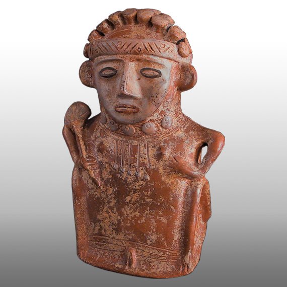 Cultura Muisca FIGURA / MUISCA FEMALE FIGURE & CHILD