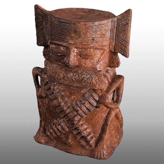 Cultura Muisca CACIQUE / MUISCA CACIQUE WITH PENDANT NOSE