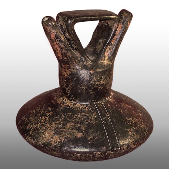 Cultura San Agustin ALCARRAZA / SAN AGUSTIN LENTICULAR JUG