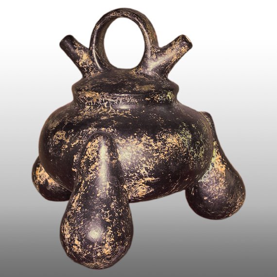 Cultura San Agustin ALCARRAZA TRIPODE / SAN AGUSTIN TRIPOD JUG