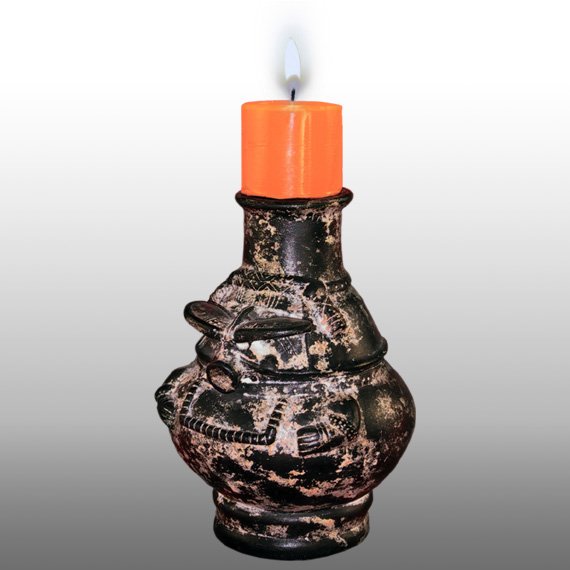 Cultura Tayrona  BASE LAMPARA / TAIRONA LAMP BASE WATER JAR
