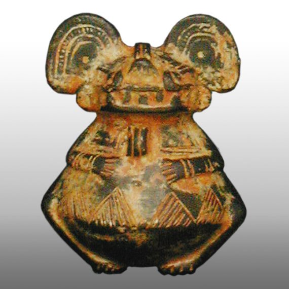 Cultura Tayrona   PITO MURCIELAGO / TAIRONA BAT WHISTLE


