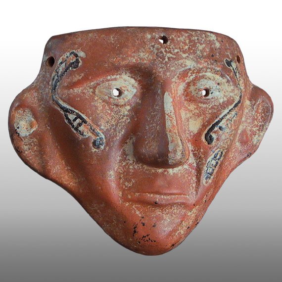 Cultura Tierradentro MASCARA / TIERRADENTRO TRIANGULAR MASK (M)
