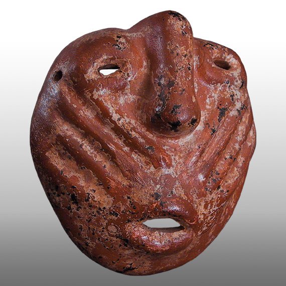 Cultura Tierradentro  MASCARA / TIERRADENTRO ANTHROPOMORPHIC MASK (S)
 