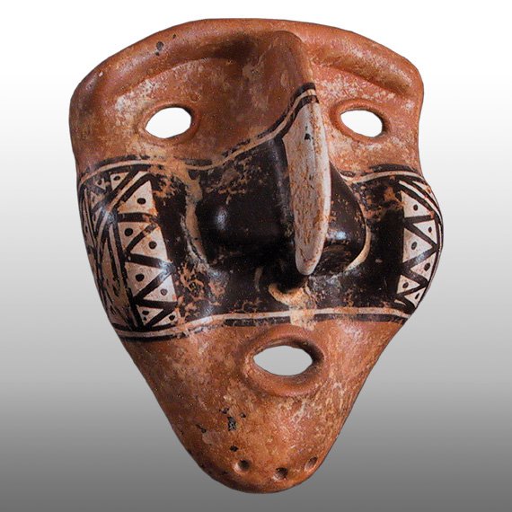 Cultura Tolima MASCARA / TOLIMA ANTHROPOMORPHIC MASK (L)
 