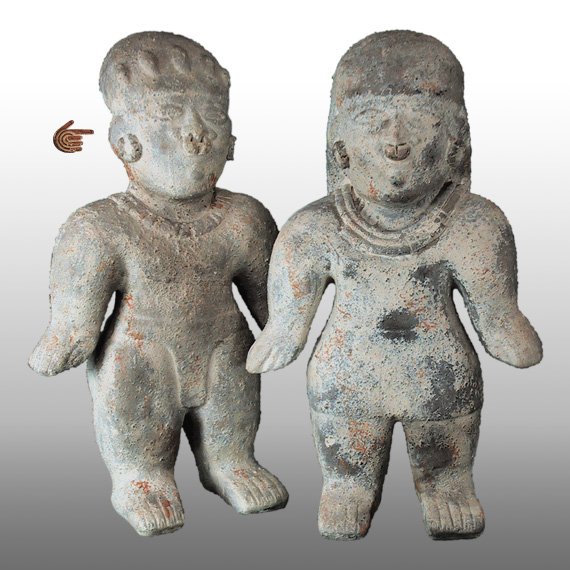 Cultura Tumaco FIGURA / TUMACO MALE FIGURE