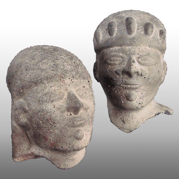 Cultura Tumaco CABEZA / TUMACO ANTHROPOMORPHIC HEAD (L)