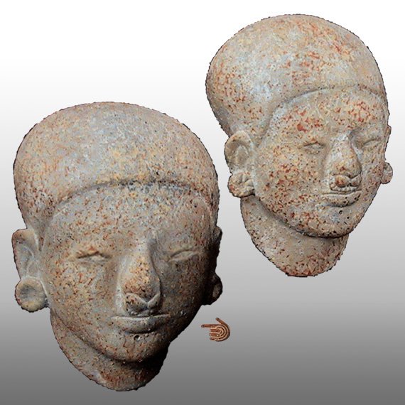 Cultura Tumaco CABEZA / TUMACO FEMALE ANTHROPOMORPHIC HEAD (L))