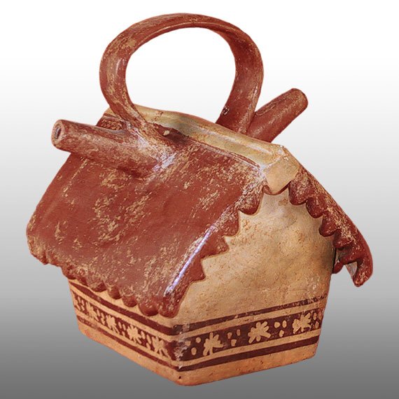 Cultura Tumaco ALCARRAZA / TUMACO STRAW ROOF HOUSE JUG