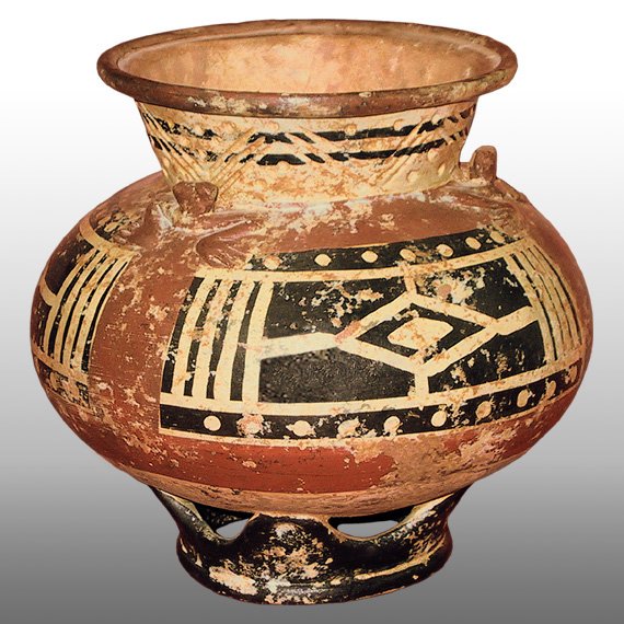 Cultura Zenú  OLLA BASE CORONARIA / CORONARY BASE POT

