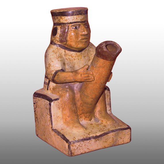 Otras Culturas  VASO / CACIQUE IN THRONE VESSEL
 