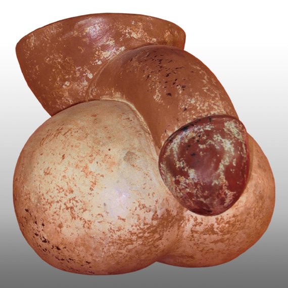 Otras Culturas   VASO / FLACID PHALLUS VESSEL
