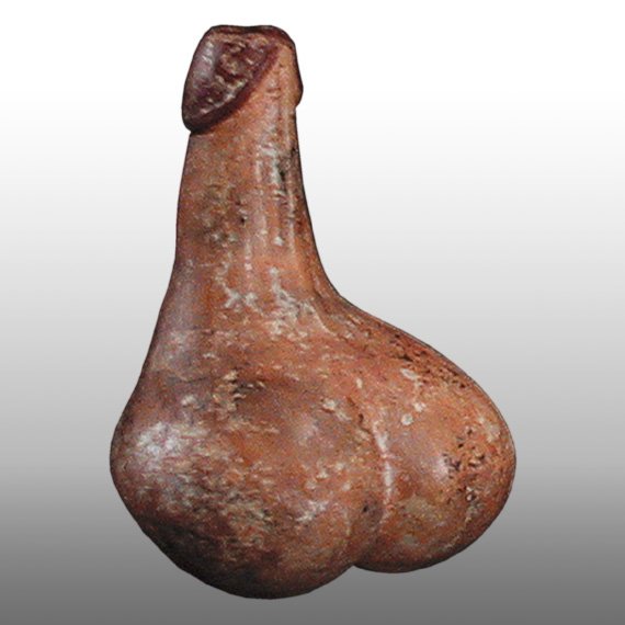 Otras Culturas  VASO / ERECT PHALLUS VESSEL
 