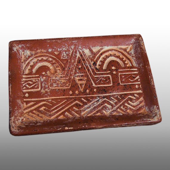 Otras Culturas  CENICERO / SUN FIGURE ASHTRAY

