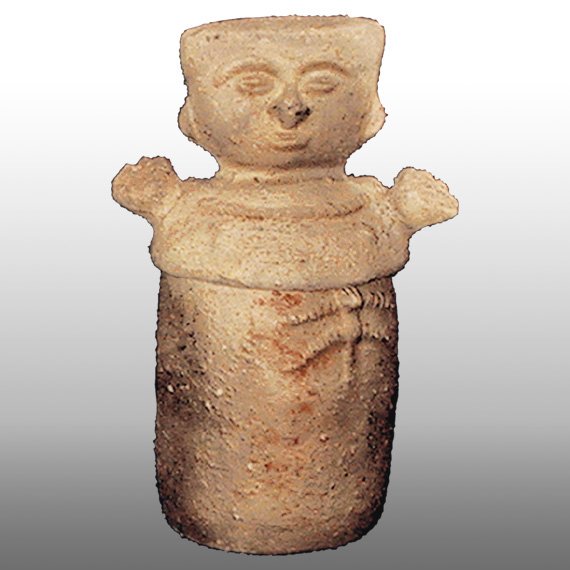 Otras Culturas   CANTARO CON TAPA / TAMALAMEQUE WATER JAR WITH LID
